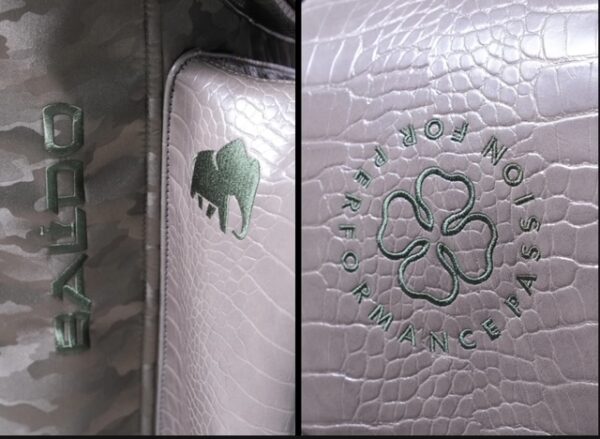 2024 NEW CAMO JACQUARD & CROCO STAND CADDIE BAG LIMITED EDITION (SAFARI) - 画像 (9)